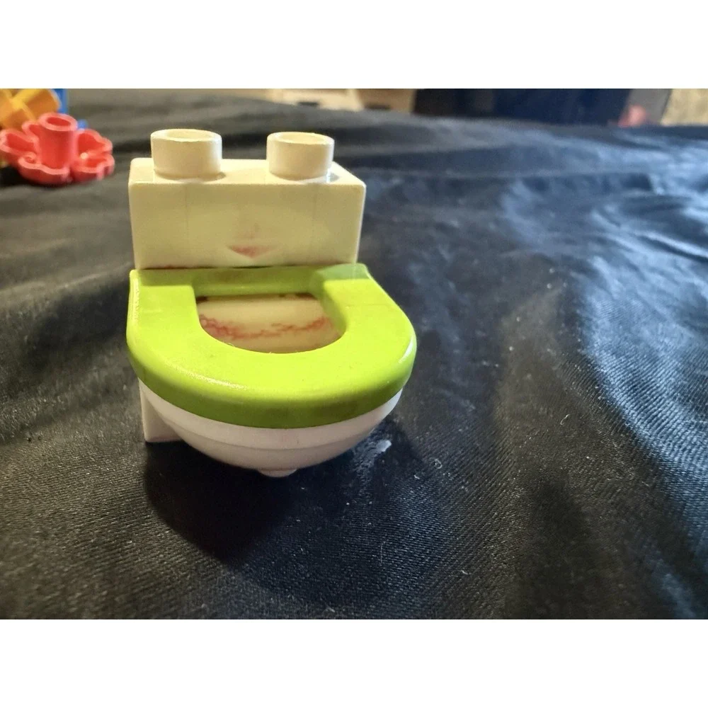 Lego Duplo Accessories Trash Can Guitar Misc Lot Of 40